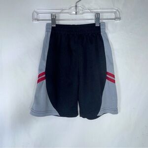 Mad Game Boys Black &Gray Athletic Basketball Shorts